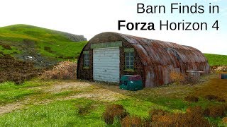 Locations of the Barn Finds in Forza Horizon 4 [upl. by Adnalue539]