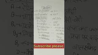 Vitamin kisme paya jata hai  Vitamin foods list in hindi  vitamin short allvitamin [upl. by Kass]