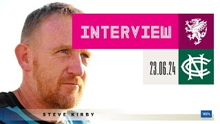 INTERVIEW Steve Kirby reacts to day one at Trent Bridge [upl. by Feilak480]