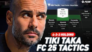 MASTERING THE ULTIMATE 433 TIKI TAKA TACTICS IN FC 25 [upl. by Ujawernalo92]