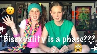 BISEXUALITY IS A PHASE lbgt alamnta [upl. by Lleynod]