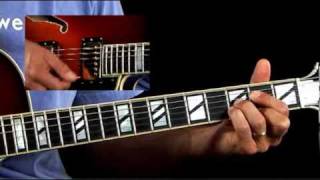 Jazz Guitar Lessons  Inversion Excursion  C Dominant 11 and 11 Chord 2 [upl. by Ojibbob321]