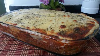 LASANHA DE BERINJELA A MILANESA DELICIOSA 🍆  RECEITINHAS COM AMOR [upl. by Haym]