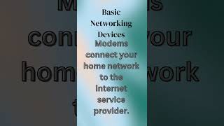 Basic Networking DevicesNetworkingBasics TechExplainedquot [upl. by Loresz]