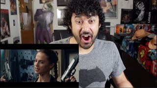 TOMB RAIDER  Official TRAILER 1 REACTION amp REVIEW [upl. by Terej996]