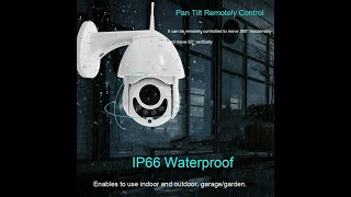 1080P WIFI IP Camera Wireless Outdoor CCTV HD PTZ Smart Home Security IR Cam [upl. by Bella]