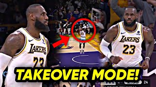 LEBRON TAKEOVER MODE SA DO OR DIE GAME NAPIGILAN ANG CONCERT NI TAYLOR SWEEP [upl. by Everett]