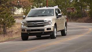 2018 Ford F150 Diesel Review  First Drive [upl. by Nirtiak667]