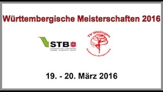 Rhythmische Sportgymnastik  Württembergische Meisterschaften 2016 in Wiblimgen [upl. by Ahc]