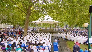 Messe de 10h à Lourdes du 15 août 2024  Solennité de lAssomption [upl. by Selden]