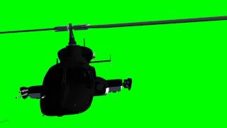 Airwolf Helicopter  green screen effects  free use [upl. by Defant]