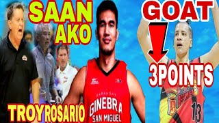 TROY ROSARIO TARGET NG SMC TEAMS MARCIO LASSITER MAKING HISTORY [upl. by Warram]