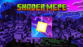 SOLAR SHADER V6 MCPE SHADER [upl. by Goggin]