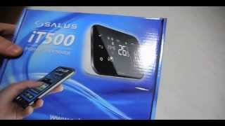 Salus iT500 Best Internet Controlled Smart Thermostat for Europe [upl. by Aineles]