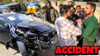 CAR ACCIDENT K BAAD PHADDA HOGAYA 😱  MISHKAT KHAN  VLOG [upl. by Meridel413]