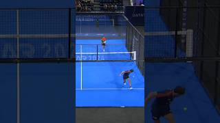 🤯 LA MEJOR DEFENSA DEL MUNDIAL padel mundial españa shorts highlights [upl. by Irab535]