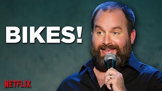 BIKES  Tom Segura Stand Up Comedy  quotMostly Storiesquot on Netflix [upl. by Heim]