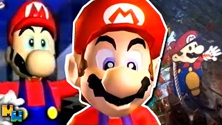 Reacting To Old Mario Commercials [upl. by Kamilah315]