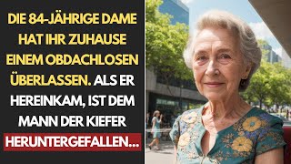 Eine 84jährige Dame hat ihr Zuhause einem Obdachlosen überlassen Als er hereinkam fiel dem [upl. by Freytag]