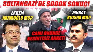 AKPnin Kalesi SULTANGAZİde Şaşkına Çeviren Seçim Anketi İmamoğlu mu Murat Kurum mu [upl. by Bores954]