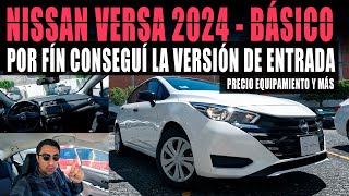 NISSAN VERSA SENSE 2024 🔴 VERSIÓN DE ENTRADA 🔥 PUEDE SUPERAR AL KIA K3 BÁSICO [upl. by Arutnev]