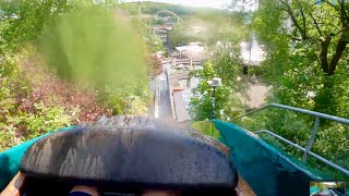 FLUMERIDE GOTHENBURG SWEDEN LISEBERG 4K Amusement Park Nöjespark Göteborg Sverige Classic Ride 🥳 [upl. by Goode]