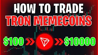 How To Trade BUY amp SELL TRON MEMECOINS Step By Step FULL BEGINNERS GUIDE [upl. by Aneliram763]