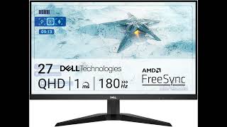 Review Dell G2725D Gaming Monitor  27inch QHD 180Hz [upl. by Fryd715]