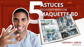 5 astuces pour réaliser une maquette BD  Castan 4 JDB [upl. by Amadas]