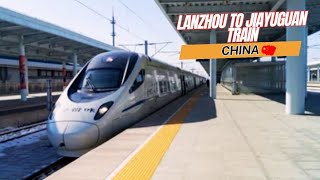 quotExploring China Lanzhou to Jiayuguan Train Journeyquot railwaywonders [upl. by Katya]