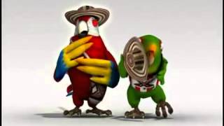 Loros Cantando Olvidala YouTube [upl. by Redmer]