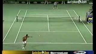 Sargsian surprises Philippoussis 2003 AUS OPEN [upl. by Canty142]