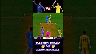 Rashid Khan vs Glenn Maxwell  Maxwell Six😱  Australia vs Afghanistan  cricket shrots [upl. by Guinevere]