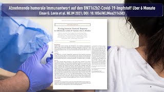 Abnehmende humorale Immunantwort auf den BNT162b2 Covid19 Impfstoff über 6 Monate [upl. by Dry]