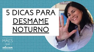 5 Dicas Para Desmame Noturno [upl. by Eidnahs896]