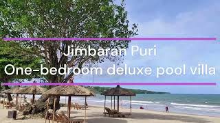 Jimbaran Puri Onebedroom deluxe pool villa [upl. by Darken396]