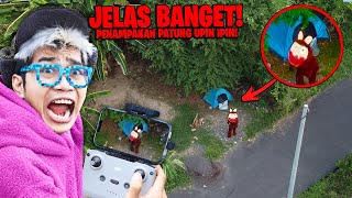 TEREKAM JELAS LABUBU CAMPING DI HUTAN NYATA DIA MENYERANG DRONE [upl. by Gnemgnok]