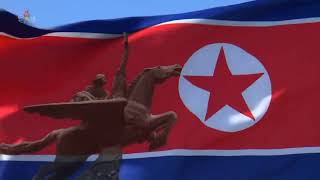 North Korea National Anthem  TV Sign On 2024 [upl. by Alexandrina]