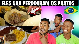 ELE PEDIU TUDO DO RESTAURANTE NO BRASIL E OLHA NO QUE DEU [upl. by Sapowith]