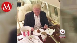 Hamburguesas malteadas y galletas la dieta de Trump [upl. by Tnahs]