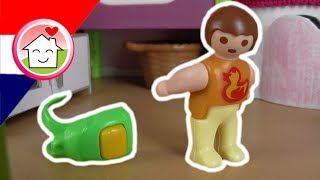 Playmobil filmpjes Nederlands Anna wil niet naar de kleuterschool  Familie Huizer [upl. by Meng151]