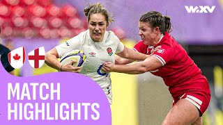 England become backtoback CHAMPIONS 🤯  Canada v England  Highlights  WXV 1 [upl. by Morganstein]