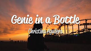 Christina Aguilera  Genie In A Bottle Lyrics [upl. by Nilla]