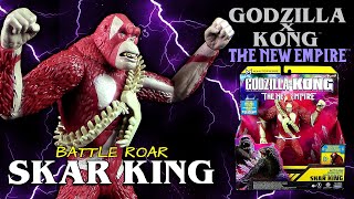 Godzilla x Kong ™ The New Empire ™ Battle Roar Skar King  Playmates Toys ® Monsterverse [upl. by Schubert898]