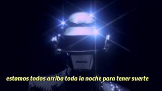 Daft Punk  Get Lucky Subtitulado al español VÍDEO OFICIAL HD [upl. by Milman169]