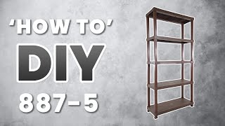 TOYOGO 8875 5 Tier Shelving  DIY StepByStep Guide [upl. by Druce]