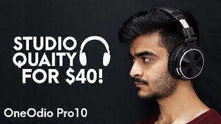 OneOdio Pro 10 Review  Best Budget Studio Headphones [upl. by Arias]