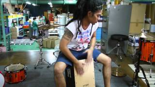 RhythmBox by CMC  Tunable Cajon System  Quick Reviews [upl. by Pentha]