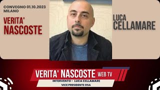 Luca Cellamare vice Presidente OSA  01102023 Milano [upl. by Girardo]