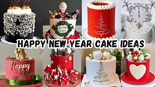 New Year Cake Design  New Year Cake  New Year Cake Designs 2024  New Year Cake Decoration Ideas [upl. by Witty461]